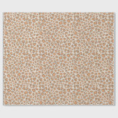 Organic Petal Terrazzo | Modern Muted Apricot   Cadeaupapier (Vlak)