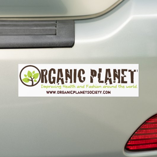 Organic Planet Bumperstickers (Op auto)