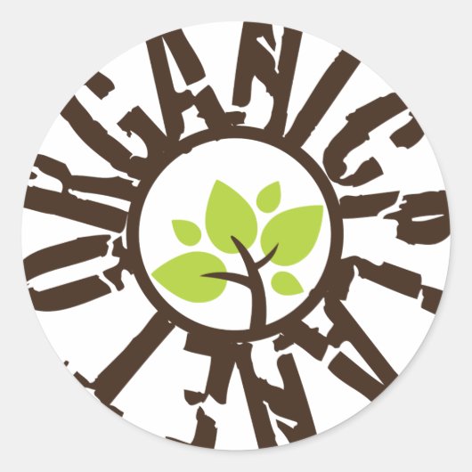 Organic Planet Stickers (Voorkant)
