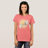 Organic Polar Beer Shirt Womens Beer Art T-shirt (Voorkant volledig)