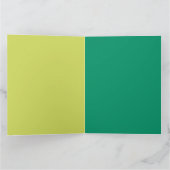 Organic Realistic Leaf Collage Greenery Kaart (Binnen)