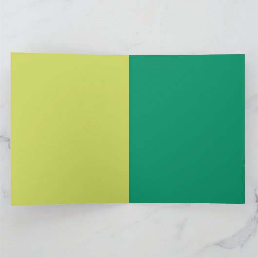 Organic Realistic Leaf Collage Greenery Kaart (Binnen)