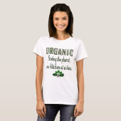 Organic Saving the Planet Kitchen Gezegde T-shirt (Voorkant volledig)