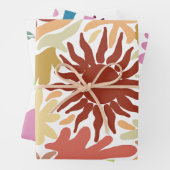 ORGANIC SHAPES  INPAKPAPIER VEL (In situ)