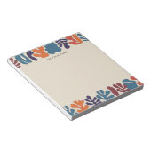 Organic Shapes Notitieblok (Schuin)