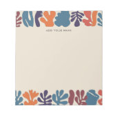 Organic Shapes Notitieblok (Voorkant)