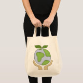 Organic Shopping Tas-Go Green Environment Tote Bag (Voorkant (product))