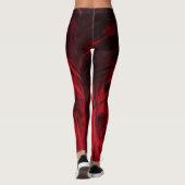 Organic Spiral3 Red - Leggings (Achterkant)