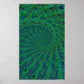 Organic Spiral Duality Poster (Voorkant)