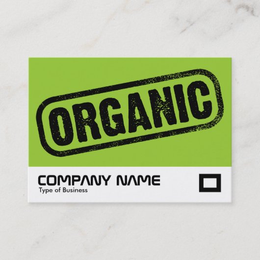 Organic Stamp Visitekaartje (Voorkant)