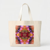 Organic Star Large Canvas tas (Voorkant)