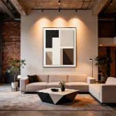 Organic Structure Canvas Afdruk