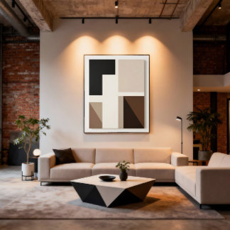 Organic Structure Canvas Afdruk