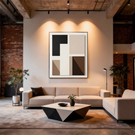 Organic Structure Canvas Afdruk