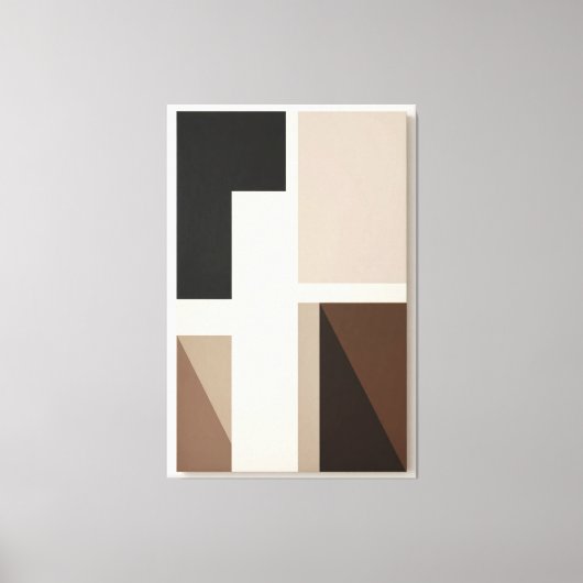 Organic Structure Canvas Afdruk (Voorkant)