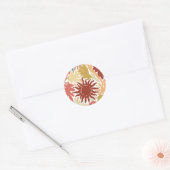 ORGANIC SUN RONDE STICKER (Envelop)
