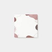 Organic Terracota Post-it Notes (Voorkant)