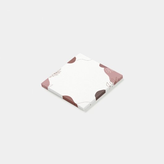 Organic Terracota Post-it Notes (Schuin)