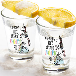 Organic Unicorn Pee Fun Unicorn Shot Glas