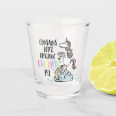 Organic Unicorn Pee Fun Unicorn Shot Glas (Voorkant)