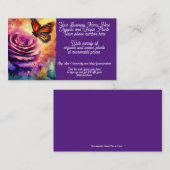 Organic Unique Nursery Plant Shop Verkoop Etsy Visitekaartje (Voorkant / Achterkant)