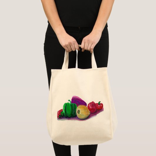 Organic Veggies Tote Bag (Voorkant (product))