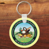 Organic Washington Sleutelhanger (Voorkant)