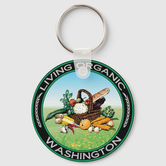Organic Washington Sleutelhanger (Voorkant)