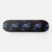 Organika Blue Flower Persoonlijk Skateboard (Horizontaal)