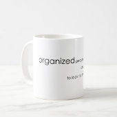 Organisatie Koffiemok (Voorkant links)