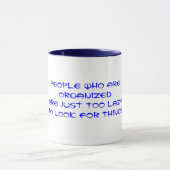 organisatie mok (Midden)