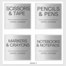 Organisatie Zilverlabels voor opslag