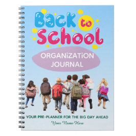 Organisatiejournaal Terug naar School Notitieboek