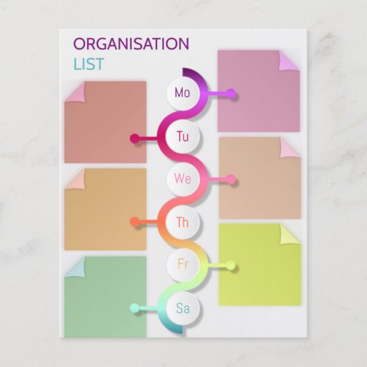 Organisatielijst (Voorkant)