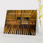 Organisaties usually toe the line card kaart (Gele Bloem)