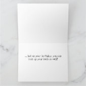 Organisaties usually toe the line card kaart (Binnen)