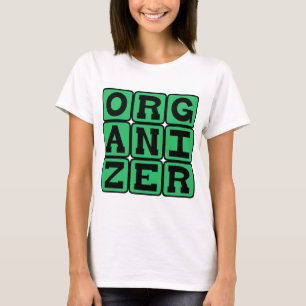 Organisator, aanvoerder t-shirt