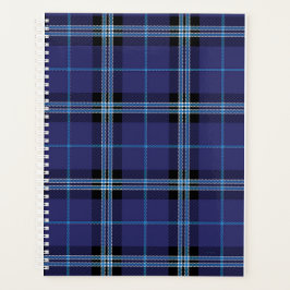 ORGANISATOR BLUE PLAID PLANNER