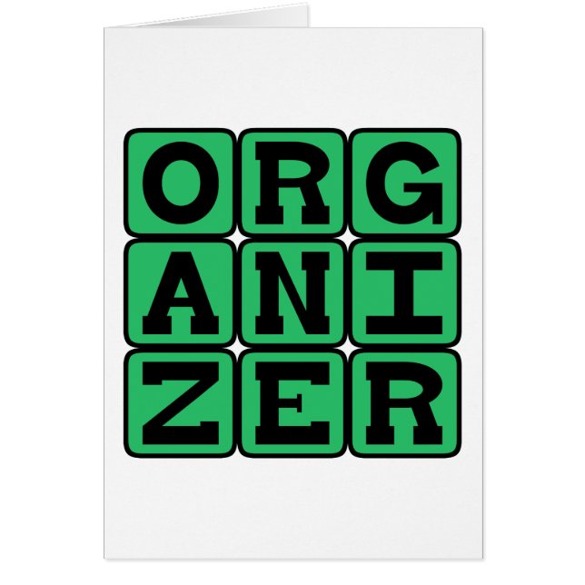 Organisator, Ringleader (Voorkant)
