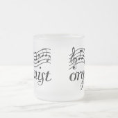 Organisatorisch personeel matglas koffiemok (Center)