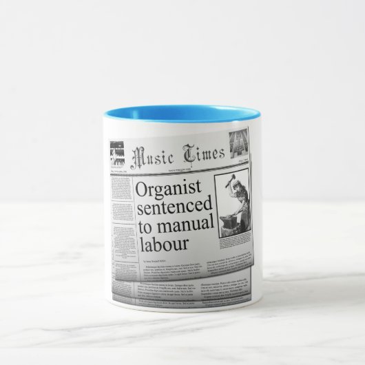 Organisatorische koppen (Engelse spelling) - Mok (Midden)