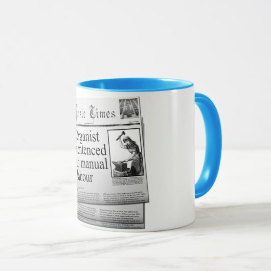 Organisatorische koppen (Engelse spelling) - Mok (Voorkant rechts)