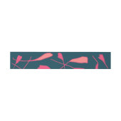 Organisch bloemontwerp uitnodigingsbuikband uitnodigingen wikkel (Vlak)