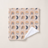 Organisch Boho-patroon Bad Handdoek (Wasdoekje)