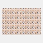 Organisch Boho-patroon Inpakpapier Vel (Voorkant 3)