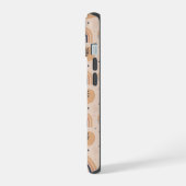 Organisch Boho-patroon iPhone 15 Case (Linkerkant)