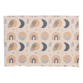 Organisch Boho-patroon Kussensloop (Voorkant-Links)