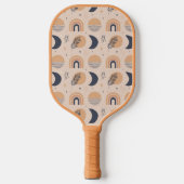 Organisch Boho-patroon Pickleball Paddle (Voorkant)