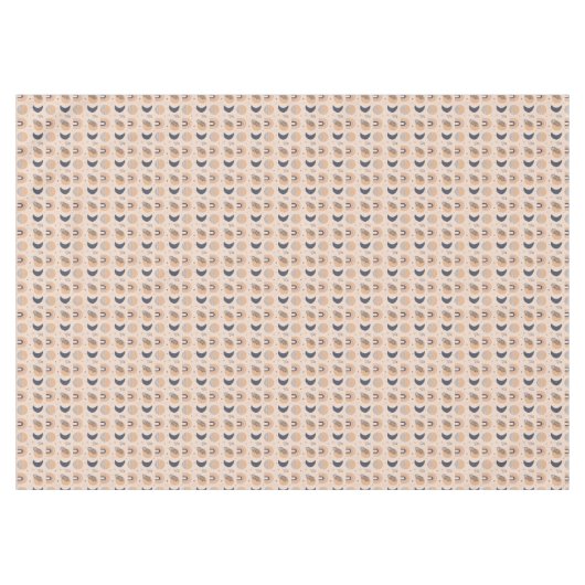 Organisch Boho-patroon Tafelkleed (Voorkant (Horizontaal))