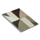 Organisch Geometrie Tijdschrift Notitieboek (Rechterzijde)